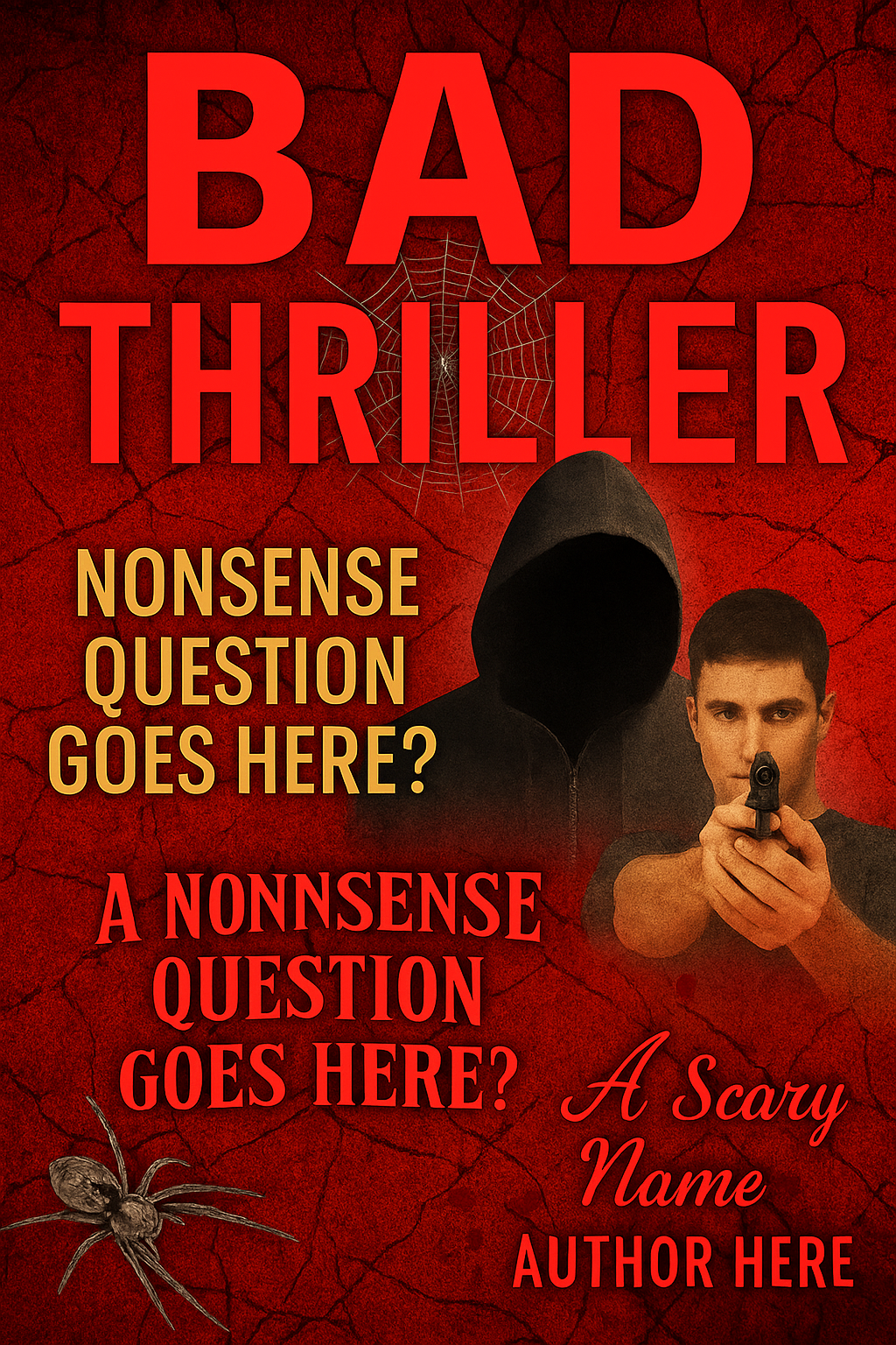 Amateur Book Cover Example